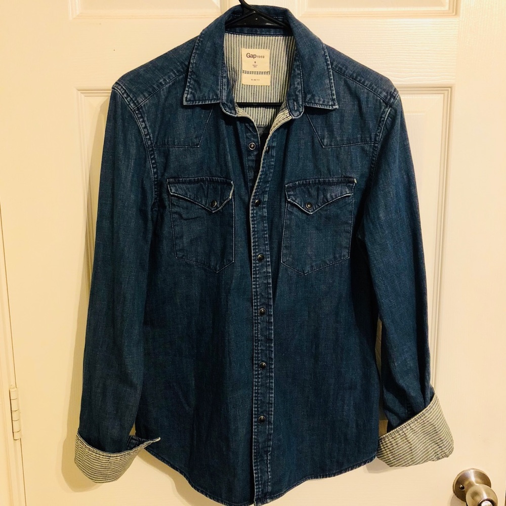 GAP Jean Button up
